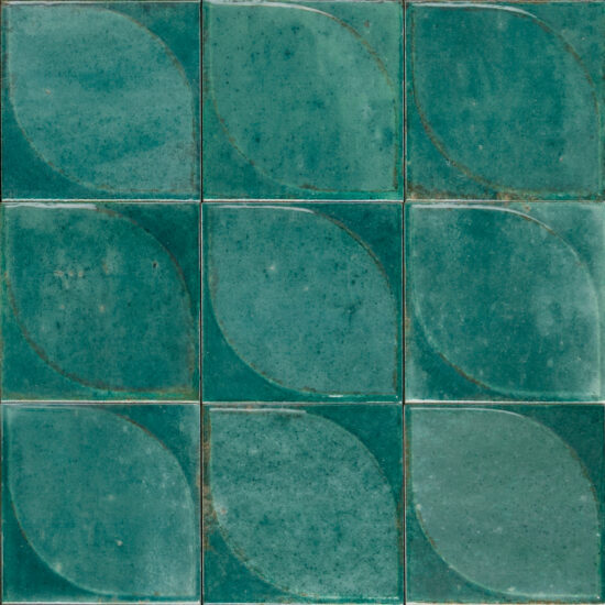 Керамогранит MARAZZI Люме / LUME 10x10 Роса Изумруд / MQ83 3d dew emerald