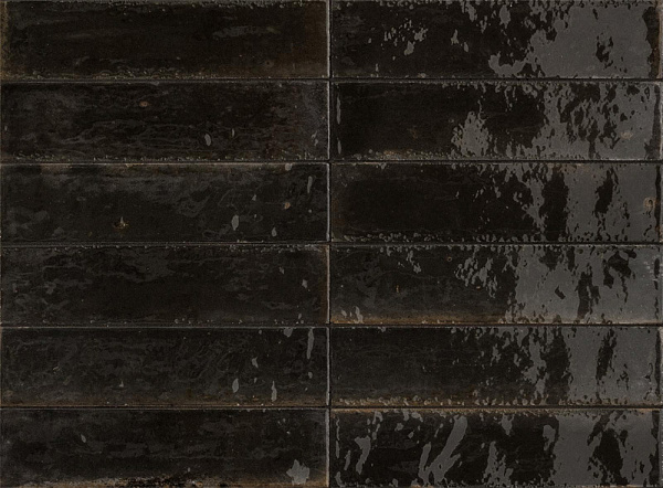 Керамогранит MARAZZI Люме / LUME 6x24 Черный Люкс / M6RP Black lux