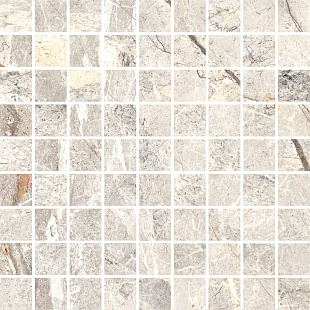 White Mosaico R10 NAT White Mosaico R10 NAT