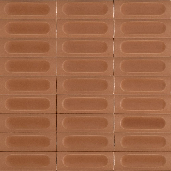 Керамогранит Marazzi Конфетти / CONFETTO 5x15 MEUU Mattone Struttura Savoiardo 3D