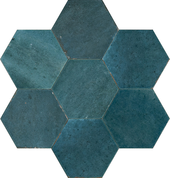 Керамогранит MARAZZI Люме / LUME 21x18,2 Люме Синий / MFFF Lume blue