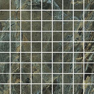 Мозаика Зеленый Бургундия Люкс / MEZ7 mosaico Verde borgogna lux