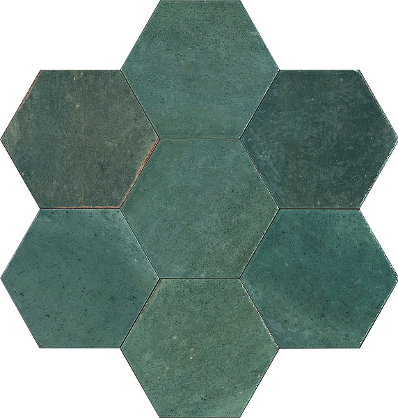 Керамогранит MARAZZI Люме / LUME 21x18,2 Люме Зеленый / MFFG Lume Green