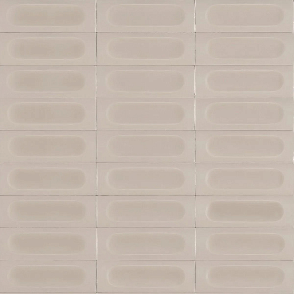 Керамогранит Marazzi Конфетти / CONFETTO 5x15 MEUS Bone Struttura Savoiardo 3D