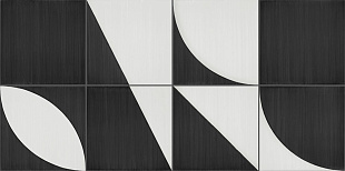 Декор Микс Черный / decoro Mix Nero M8RK
