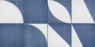 Декор Микс Синий / decoro Mix Blu M8RJ