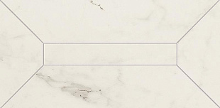 Олмарбл Альтиссимо Люкс Бордюр Люкс / Allmarble Altissimo lux MMR6 listello lux