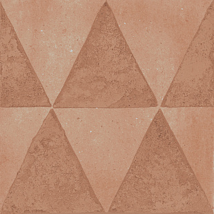 MH5V Artcraft cotto decoro triangoli MH5V Artcraft cotto decoro triangoli